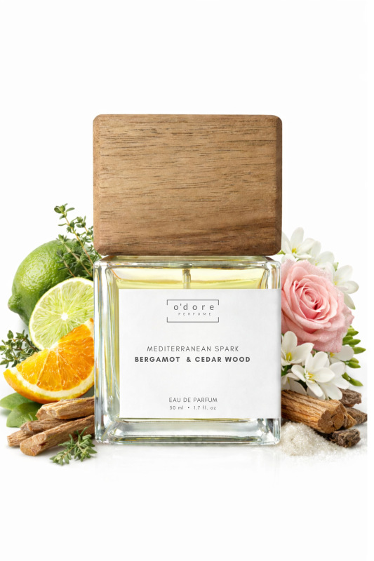 o'dore Eau de parfum MEDITERRANEAN SPARK Bergamot & Cedar wood 50 ml