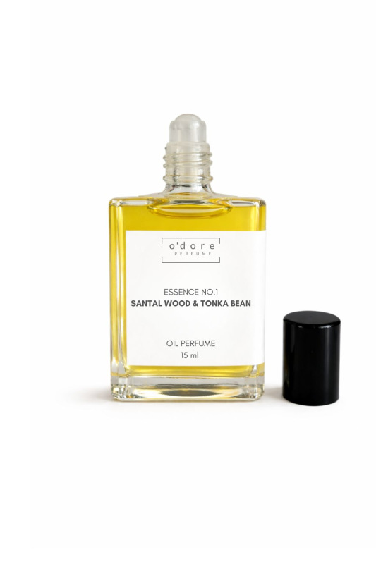 o'dore Perfume oil ESSENCE NO.1 Santal wood & Tonka bean 15ml 2