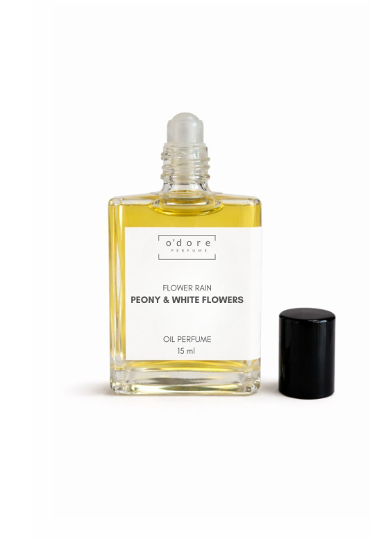 o'dore Perfume oil FLOWER RAIN Peony & White flowers 15ml 2
