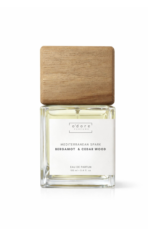 o'dore Eau de parfum MEDITERRANEAN SPARK Bergamot & Cedar wood 100 ml