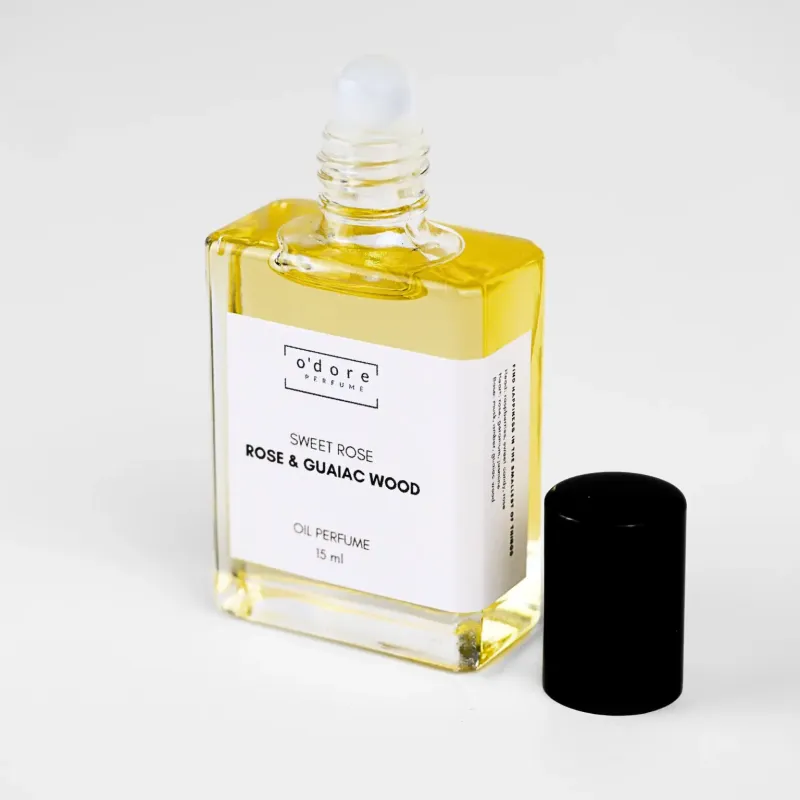 o'dore Perfume oil SWEET ROSE Rose & Guaiac wood 15ml
