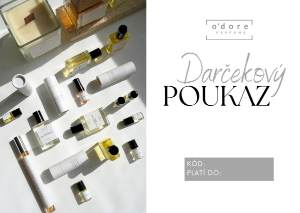 O´dore Darčekový poukaz 30€