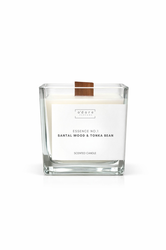 o´dore Sójová sviečka ESSENCE NO.1 Santal Wood & Tonka Bean